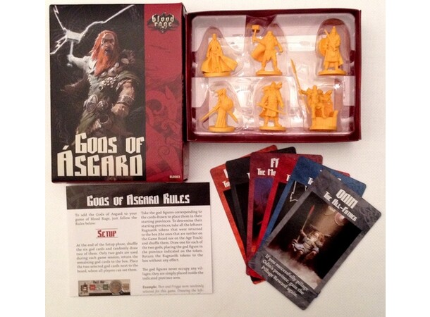 Blood Rage Gods of Asgard Expansion Expansion till Blood Rage 